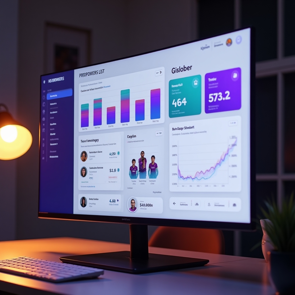 Dashboard della piattaforma gestionale per associazioni sportive dilettantistiche
