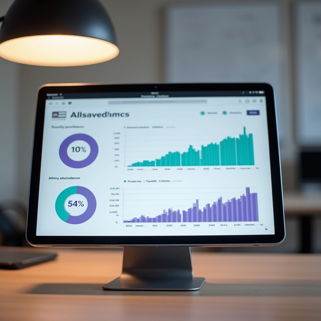 Report grafico delle presenze degli atleti con visualizzazione mensile e percentuali di partecipazione