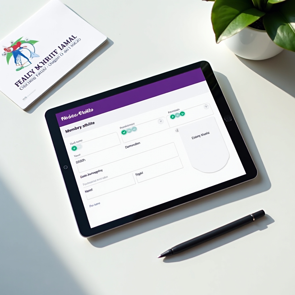 Schermata del modulo di tesseramento atleti con scheda personale e documenti allegati